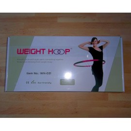 Hulahoop de renforcement musculaire 1.8kg   